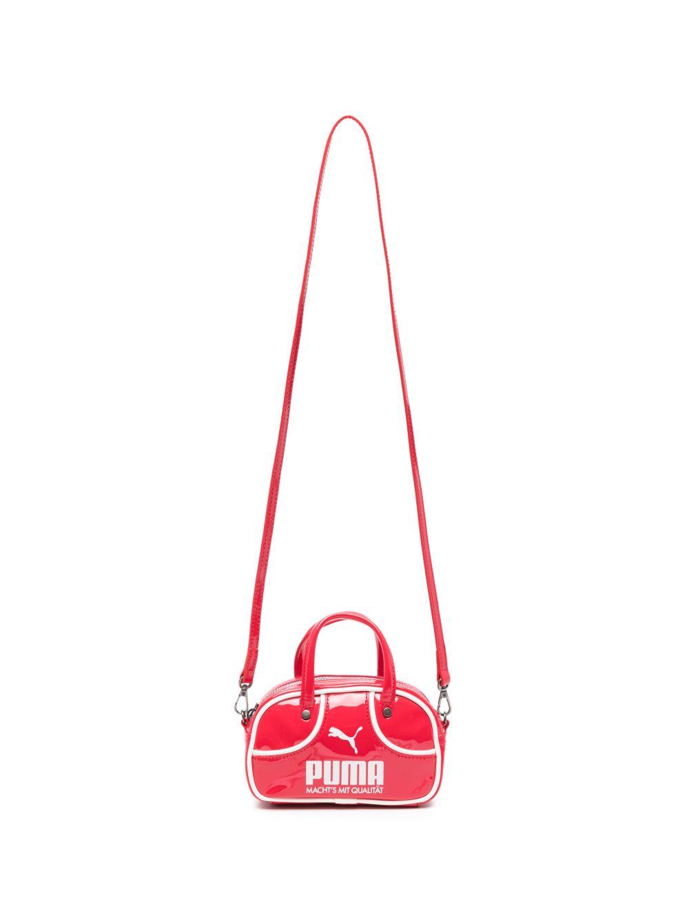 Borsa tote per bambina Puma Kids rossa con logo sul davanti 91824 03 PUMA KIDS