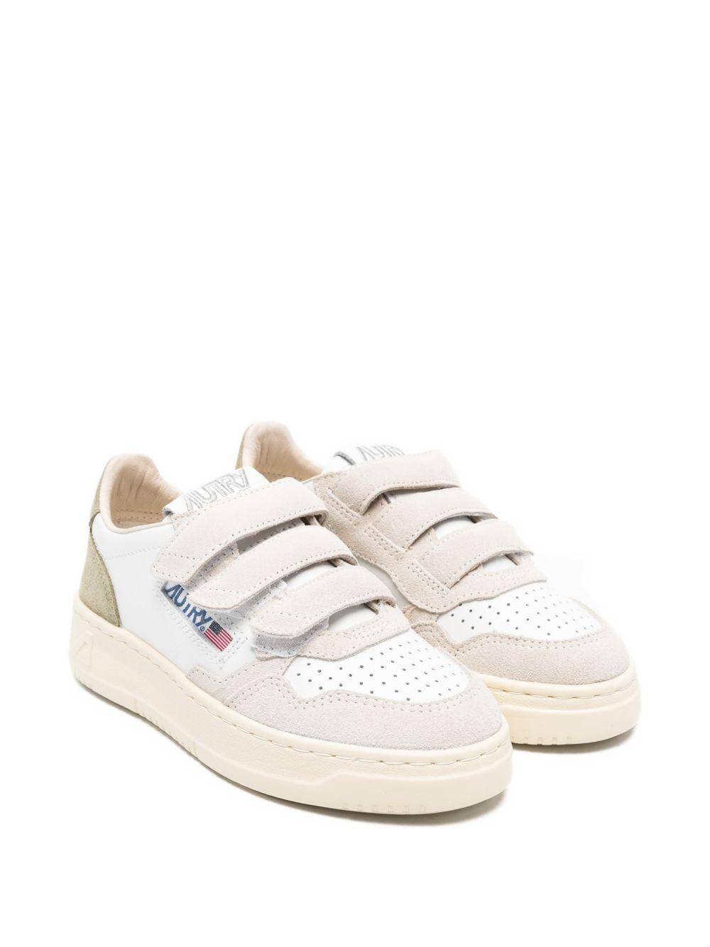 Sneakers per bambini AuTRY Kids beige con chiusura a strappo KILK 3U05 AuTRY KIDS