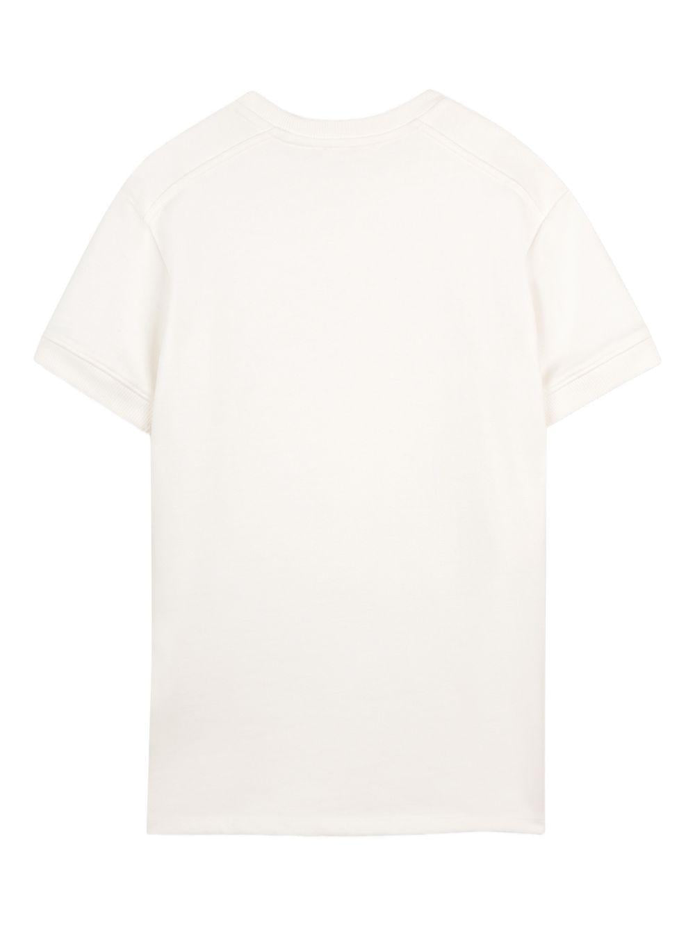 Abito per bambina Chloé Kids beige con logo sul davanti C21230 117 CHLOE' KIDS