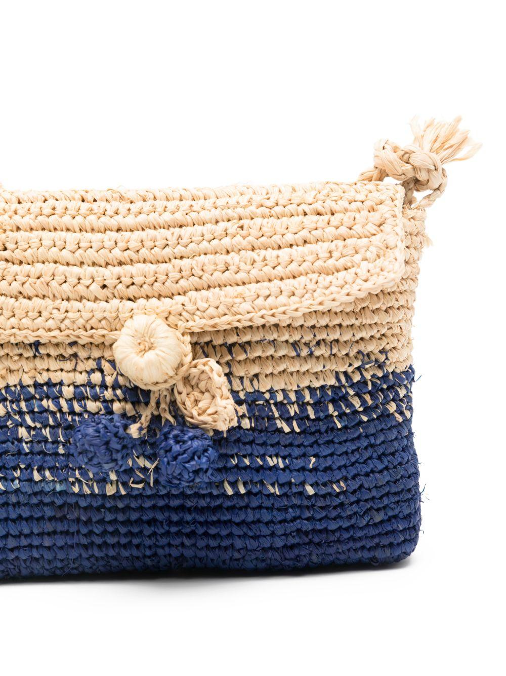 Borsa a spalla Gouter per bambina Bonpoint multicolore con applicazione ciliegie S06GBAW00016 070 BONPOINT KIDS
