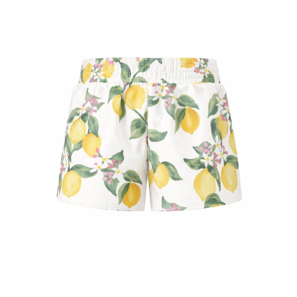 Costume da bagno Nicci per bambino Molo giallo con stampa lemon all-over 8S26P301 9505 MOLO KIDS