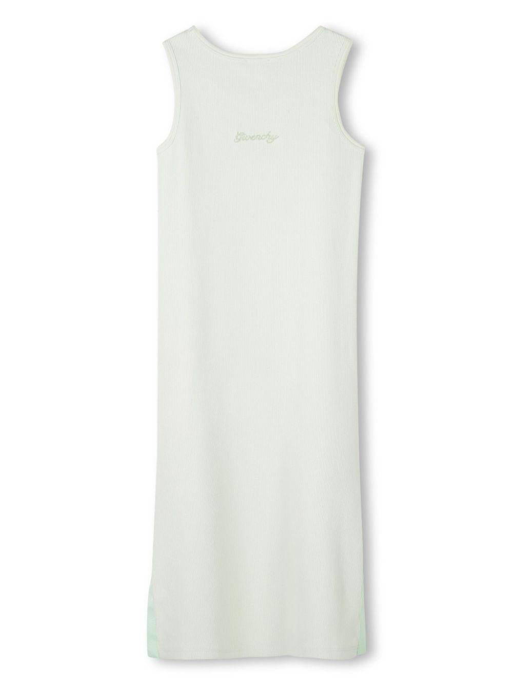 Abito per bambina Givenchy Kids con applicazione interna con logo H30777 72G GIVENCHY KIDS