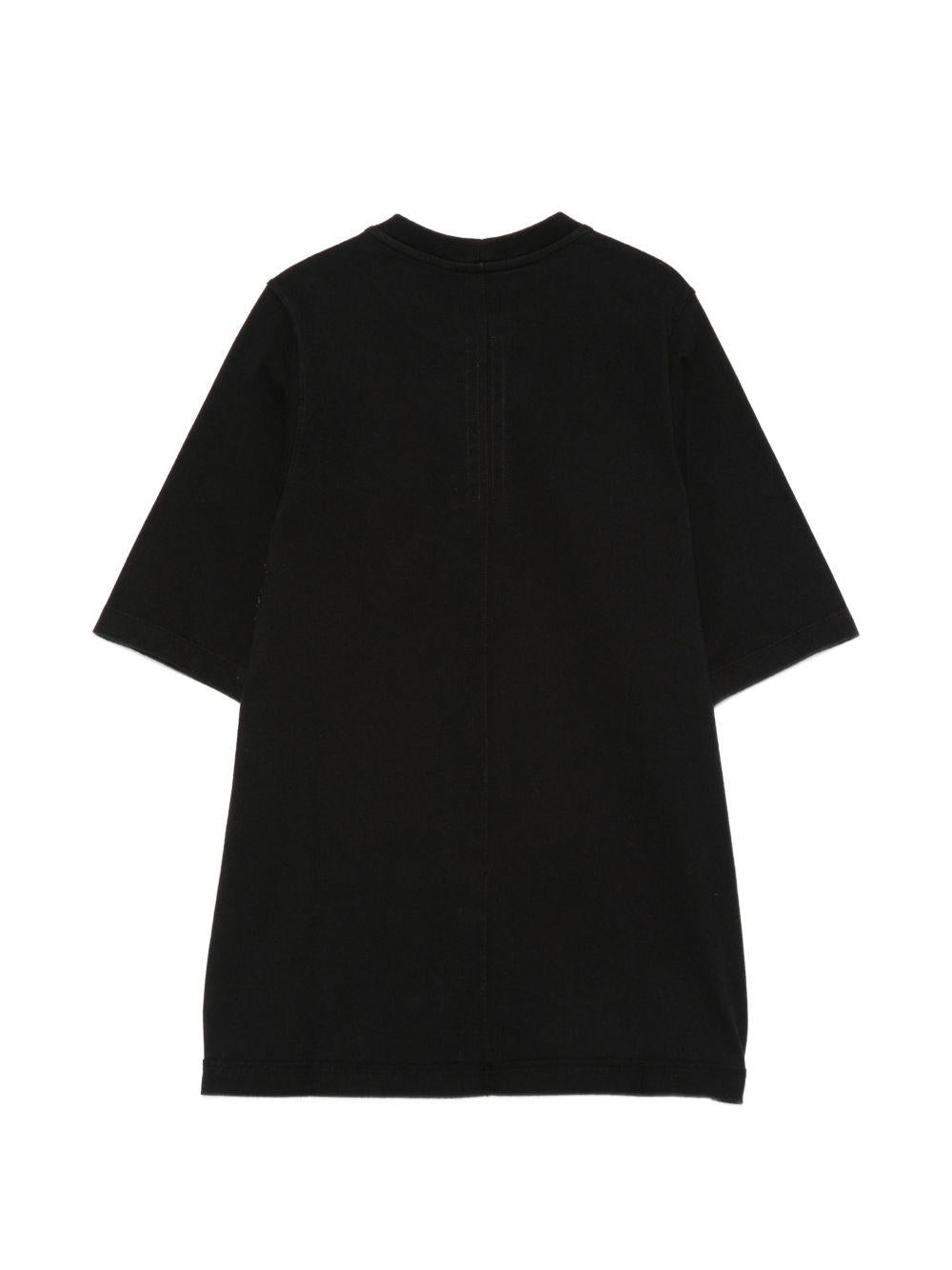 T-shirt Jumbo per bambino Rick Owens Kids nera a girocollo BG01F3274RNP 09 RICK OWENS KIDS