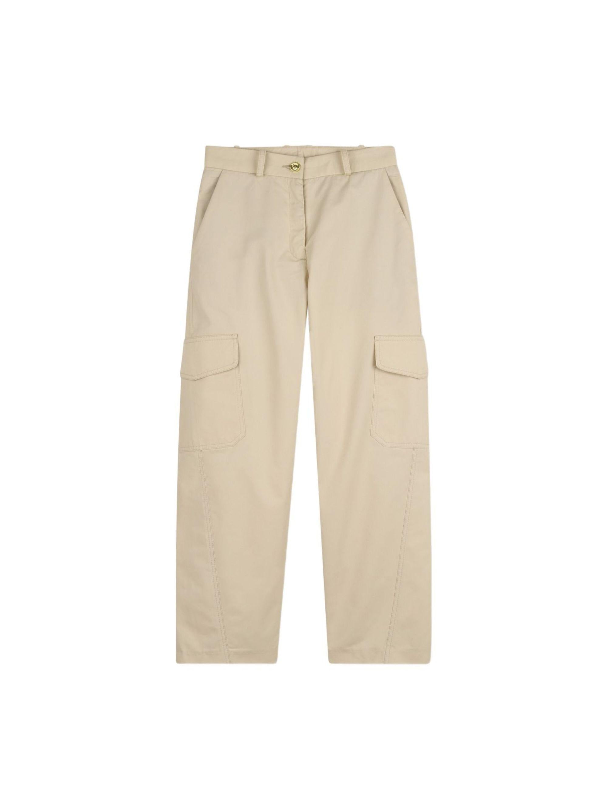 Pantaloni per bambino Givenchy Kids beige con tasche cargo H31209 192 GIVENCHY KIDS