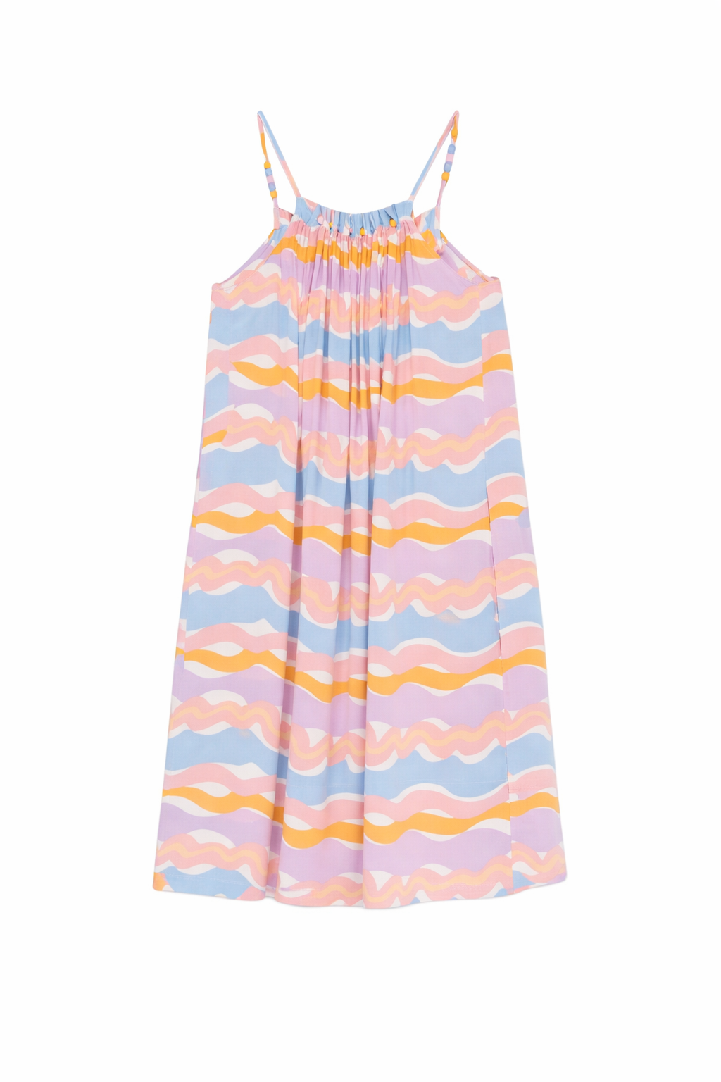 Abito per bambina Stella McCartney Kids multicolore con dettagli perline TY1A82 Z3442 999MC STELLA McCARTNEY KIDS