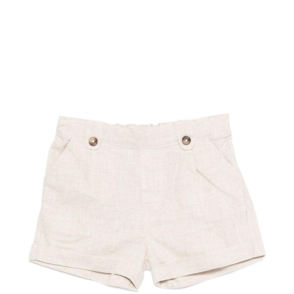 Shorts per neonato Tartine & Chocolat beige con bottoni CC26001 17 TArtine & Chocolat KIDS
