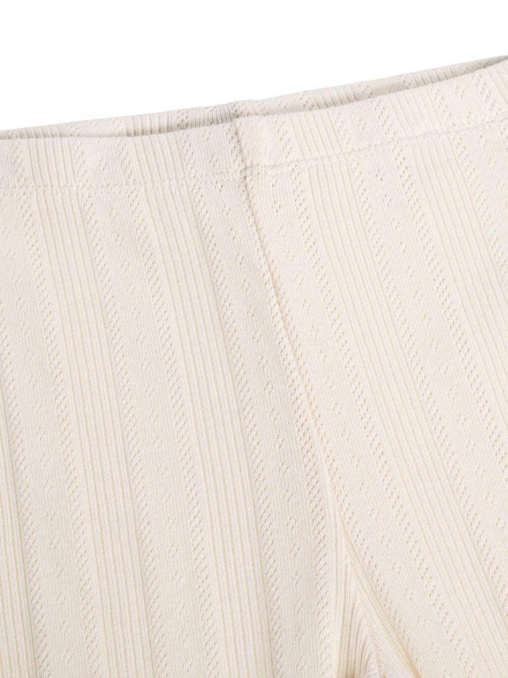 Pantaloni Noella per bambina Molo beige con ruches 2S26F102 2444 MOLO KIDS