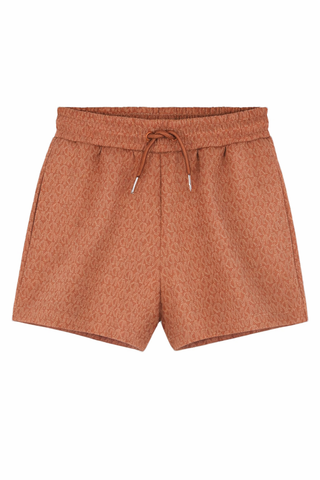 Shorts per bambina Michael Kors Kids marrone con coulisse R30568 348 MICHAEL KORS KIDS