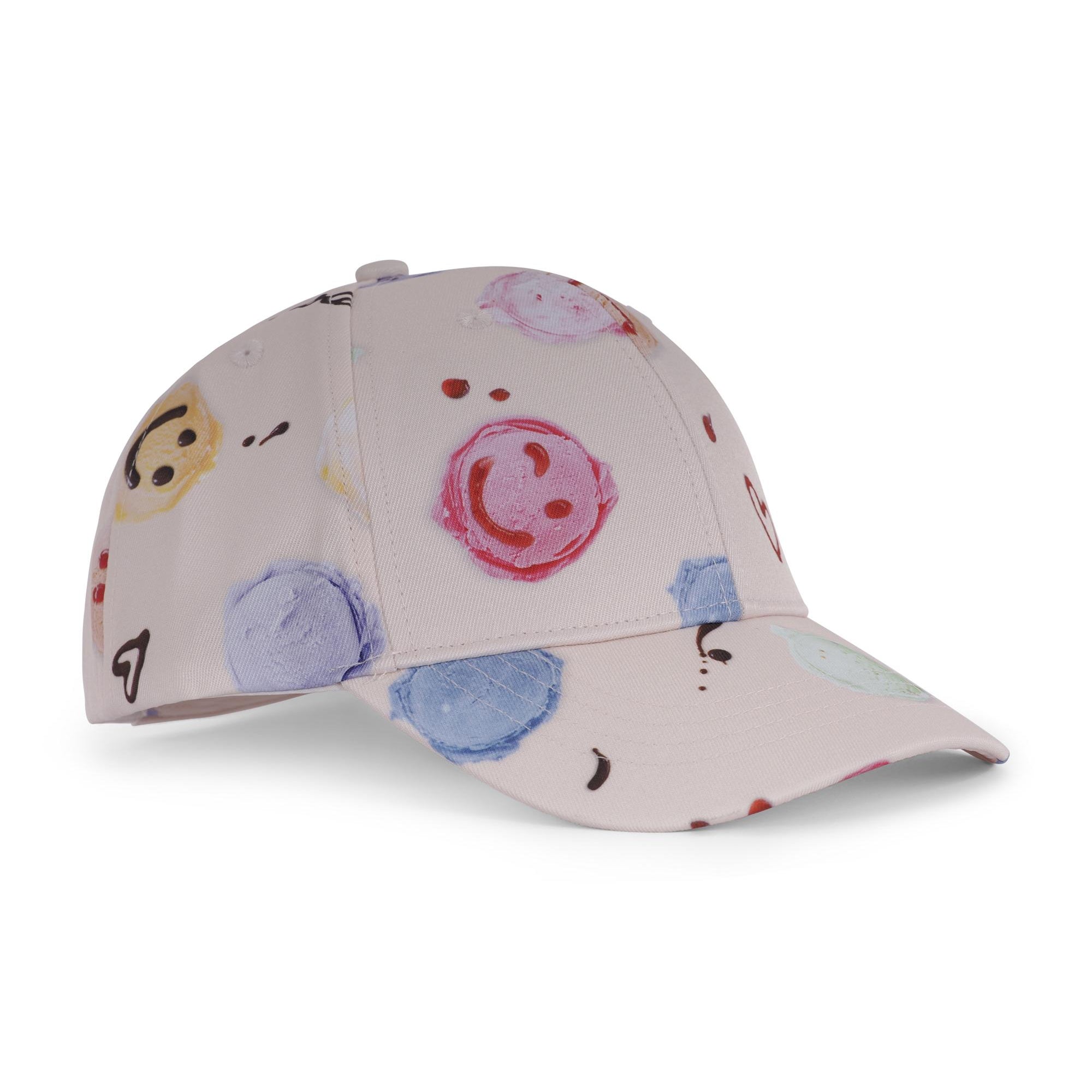Cappello per bambina Molo rosa con stampa all-over 7S26Y307 9502 MOLO KIDS