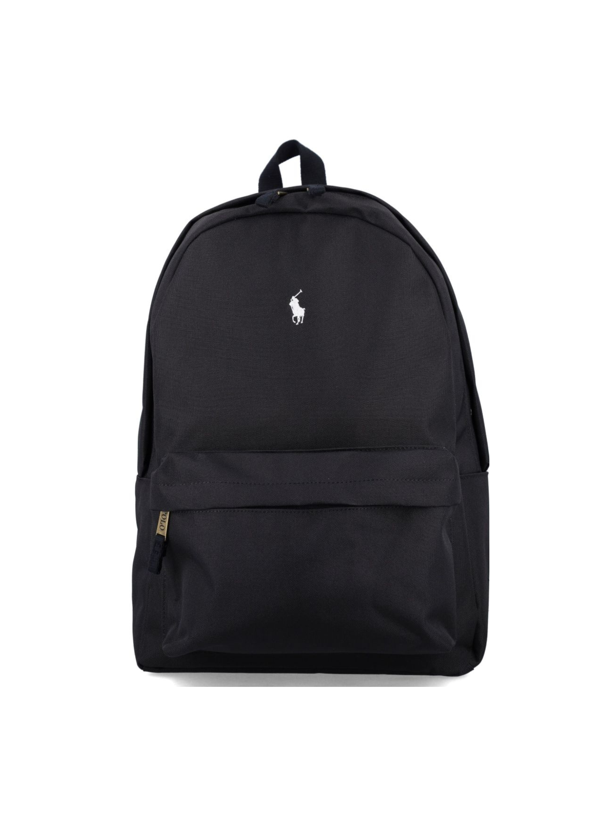 Zaino per bambini Polo Ralph Lauren Kids nero con motivo Polo Pony 9AR151 G9O Ralph Lauren kids