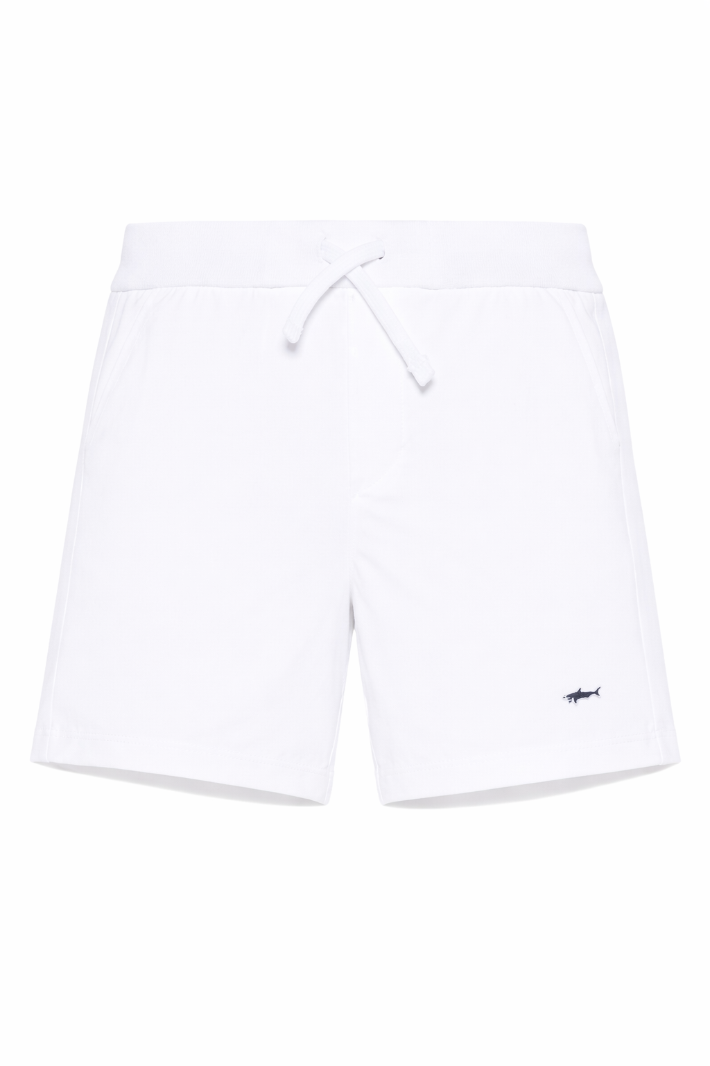 Shorts per bambino Paul & Shark Junior bianco con coulisse WUQ004LDA60 10101 PAUL & SHARK KIDS