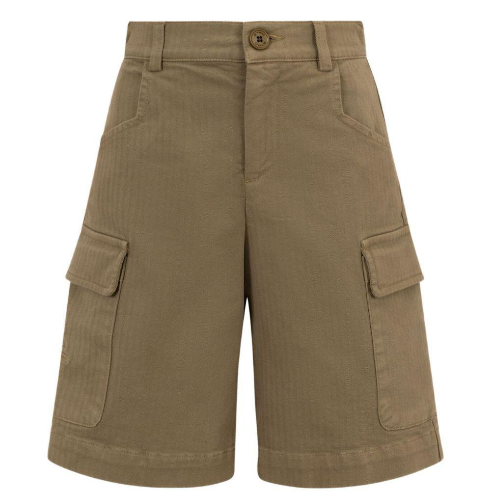 Shorts per bambino Etro Kids verde con applicazione logo GY6P49 G0064 724 ETRO KIDS