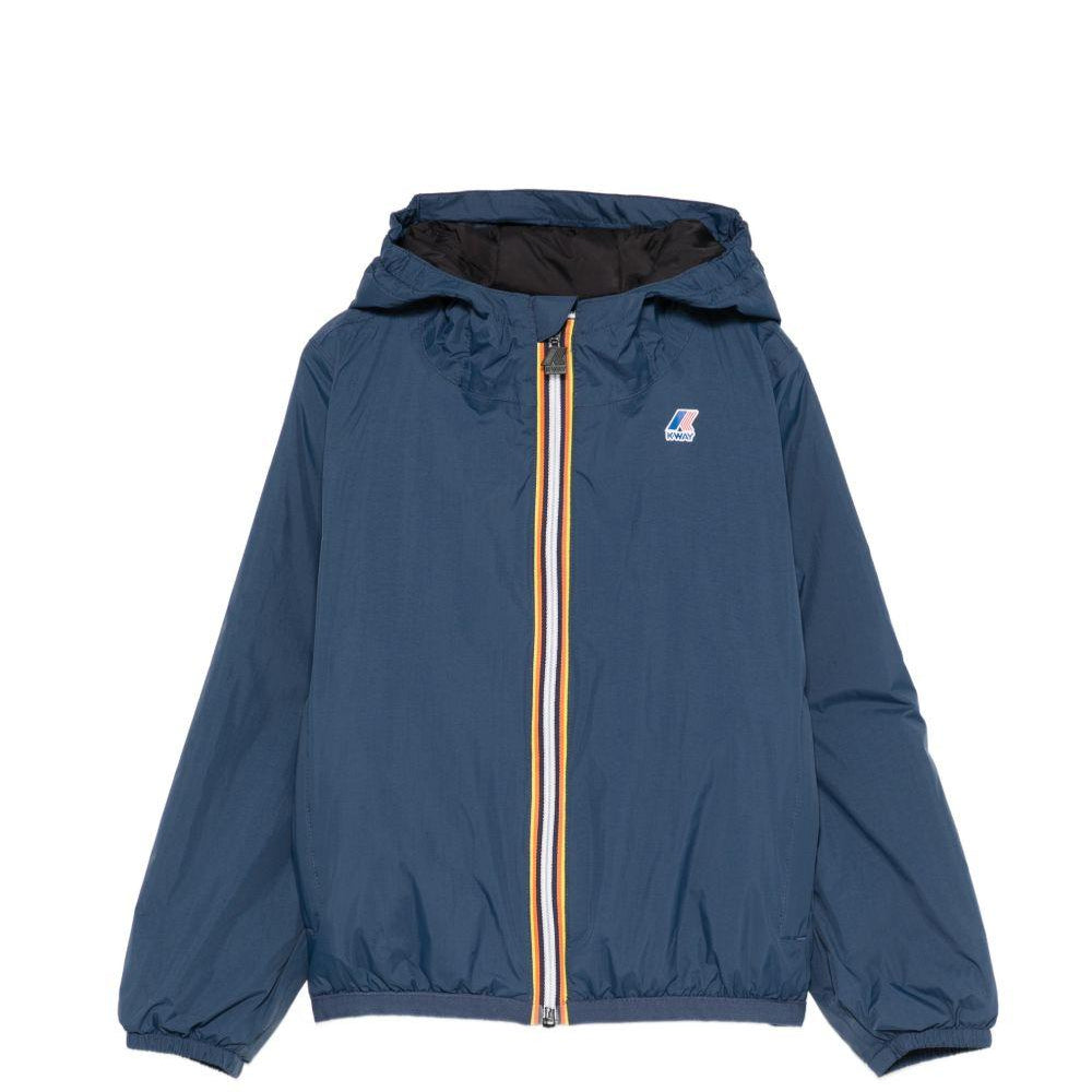 Giubbino per bambino K-Way Kids blu con cerniera K7141FW B67 K-WAY KIDS