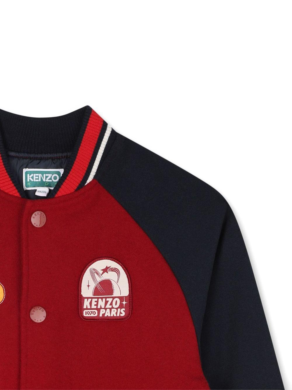 Giubbino per bambino Kenzo Kids multicolore con design color-block K61463 956 KENZO KIDS
