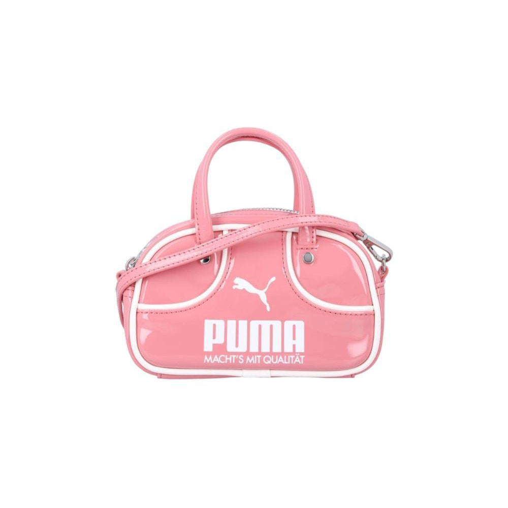 Borsa per bambina Puma Kids rosa con logo stampato sul davanti 91824 12 PUMA KIDS
