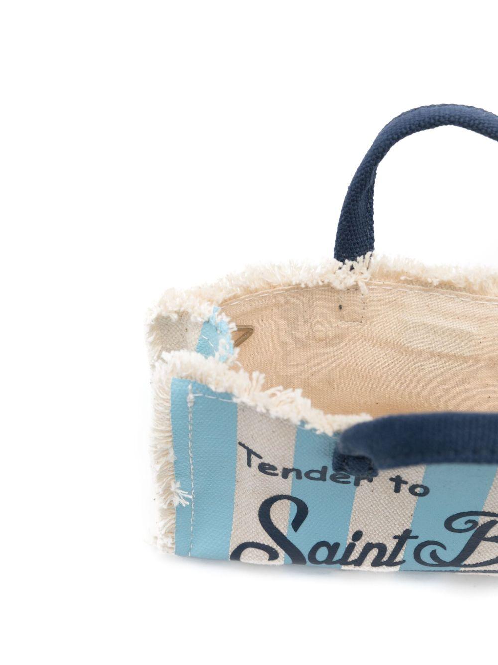 Phone Bag MC2 Saint Barth multicolore con design a righe PHONE001 02689L MC2 ST. BARTH