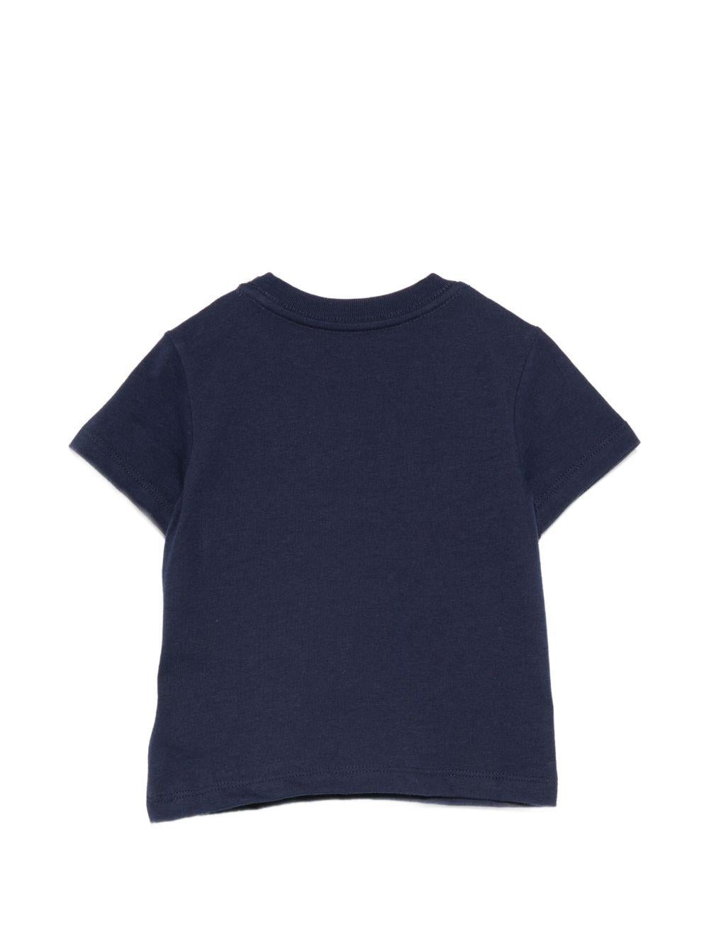 T-shirt per neonato Polo Ralph Lauren Kids blu con motivo Polo Bear 320A12428 001 Ralph Lauren kids