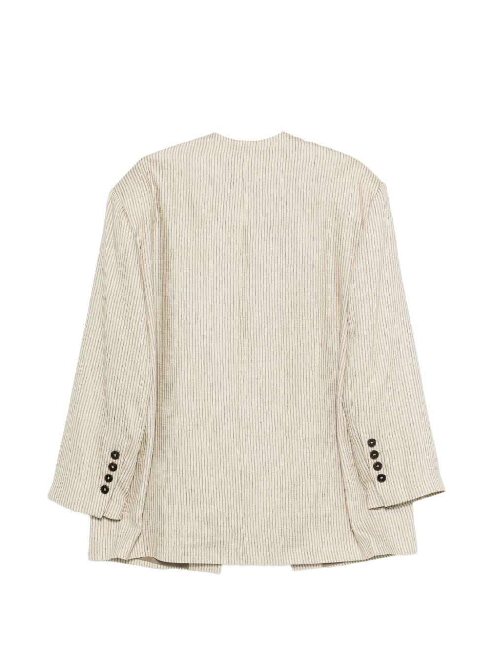 Blazer per donna Alysi beige con design a tasche 116825 P6220 CM ALYSI