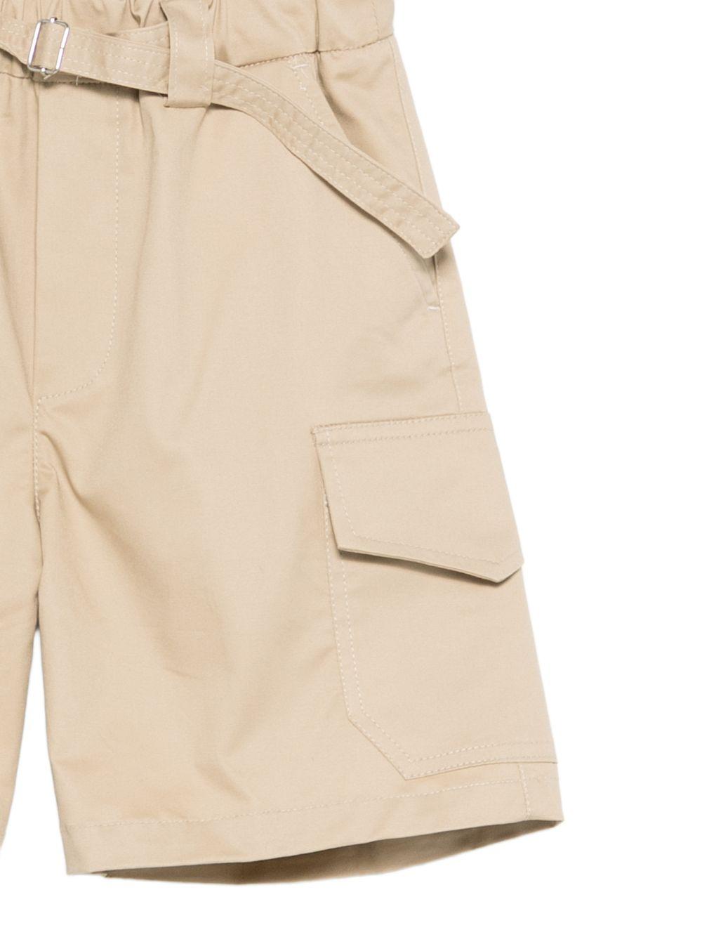 Shorts per bambino Paolo Pecora Kids beige con tasche PP4319 BEIGS PAOLO PECORA KIDS