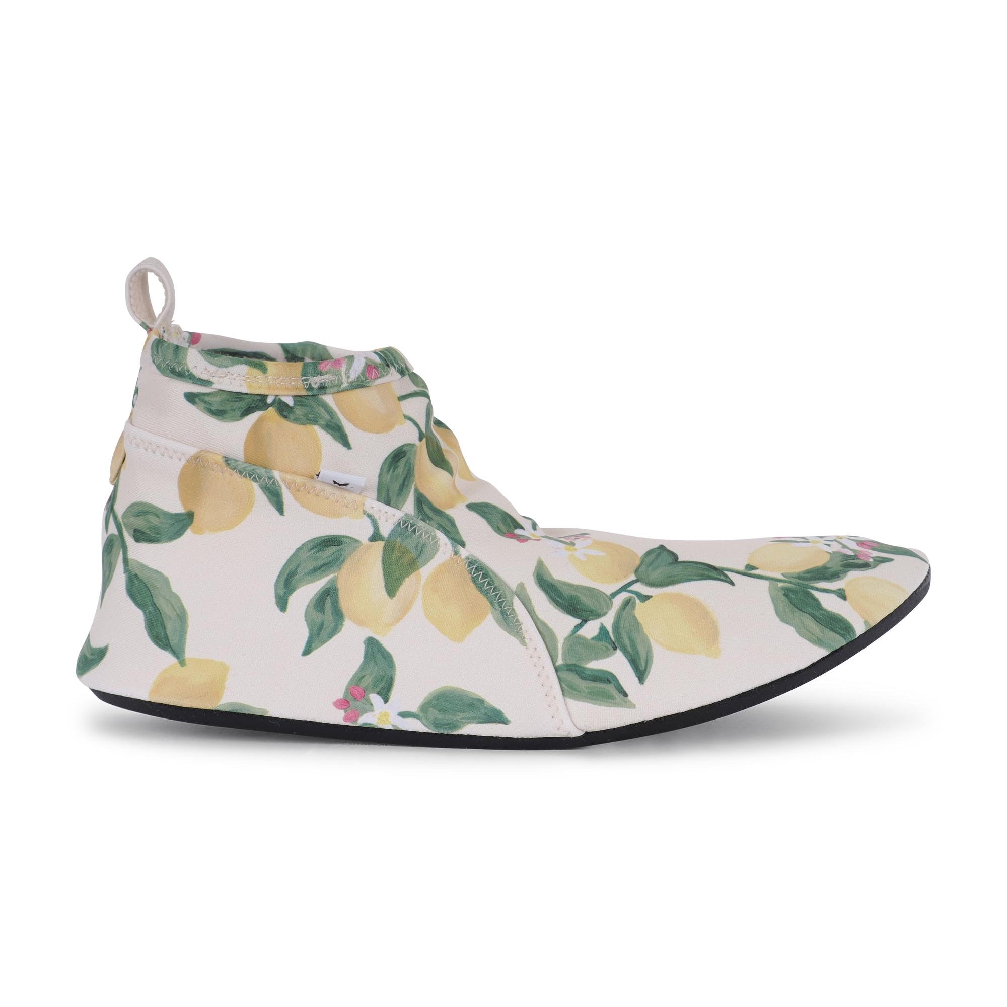 Scarpette da mare Zimba per bambini Molo beige con stampa limoni all-over 7S26U302 9516 MOLO KIDS