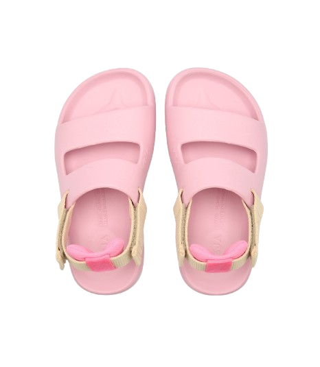 Sandali da bambina Veja Kids rosa con cinturino posteriore con strappo SS3921632 GUIMAUVE VEJA KIDS