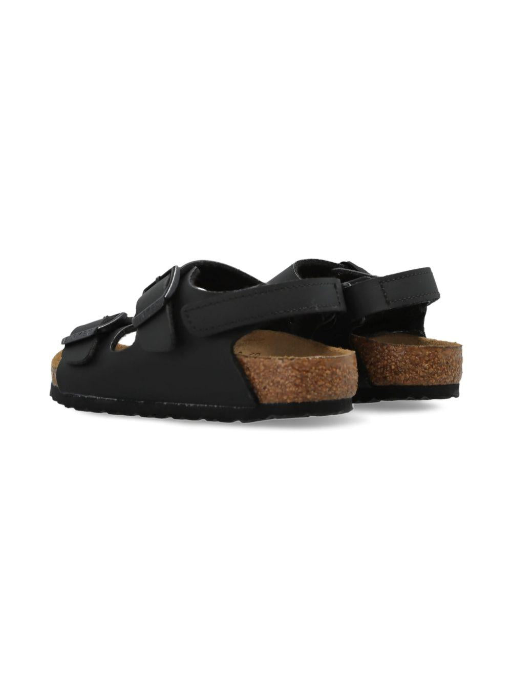 Sandali per bambini Birkenstock Kids nericon cinturino a strappo 1032009 BLACK BIRKENSTOCK KIDS