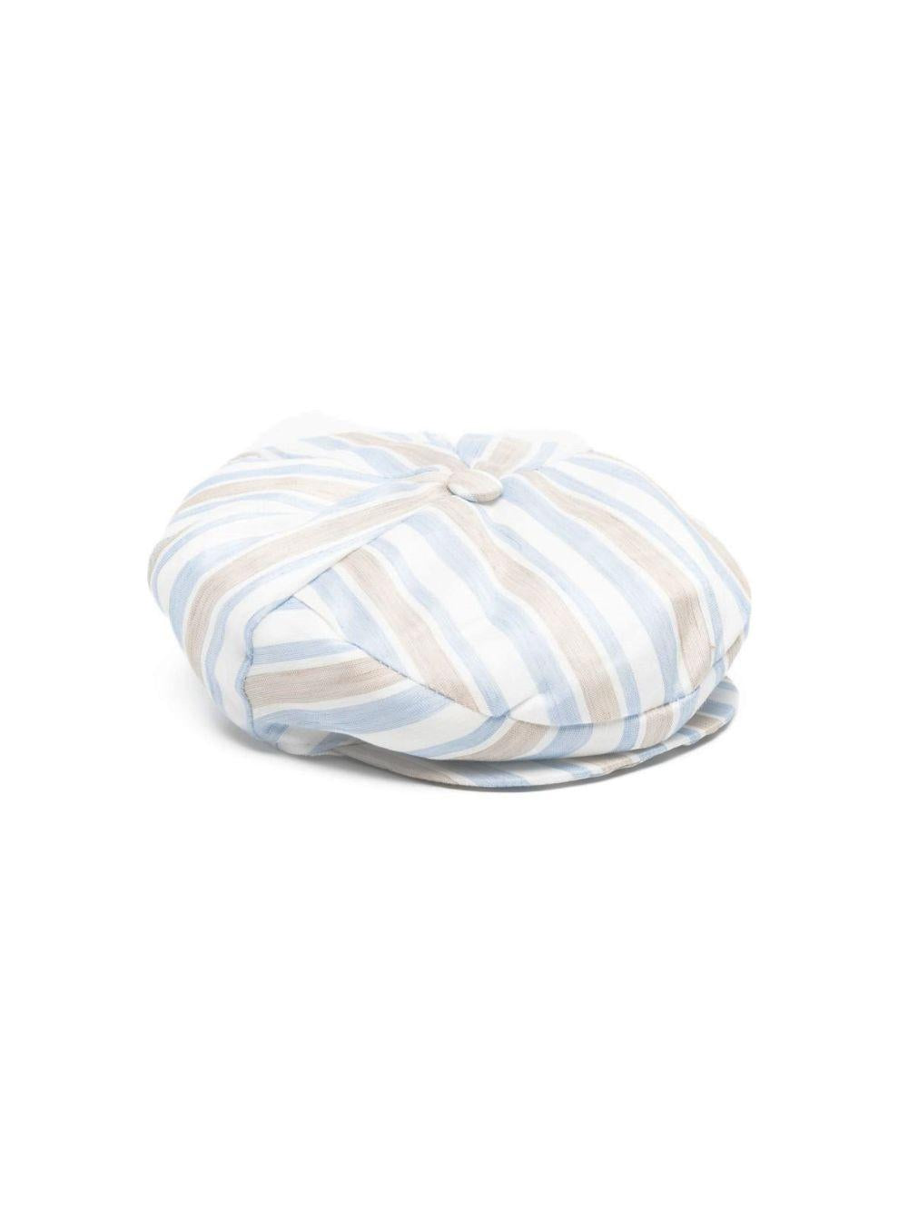 Cappello per neonato Colorichiari multicolor con motivo a righe MN928412 4885 53 COLORICHIARI KIDS