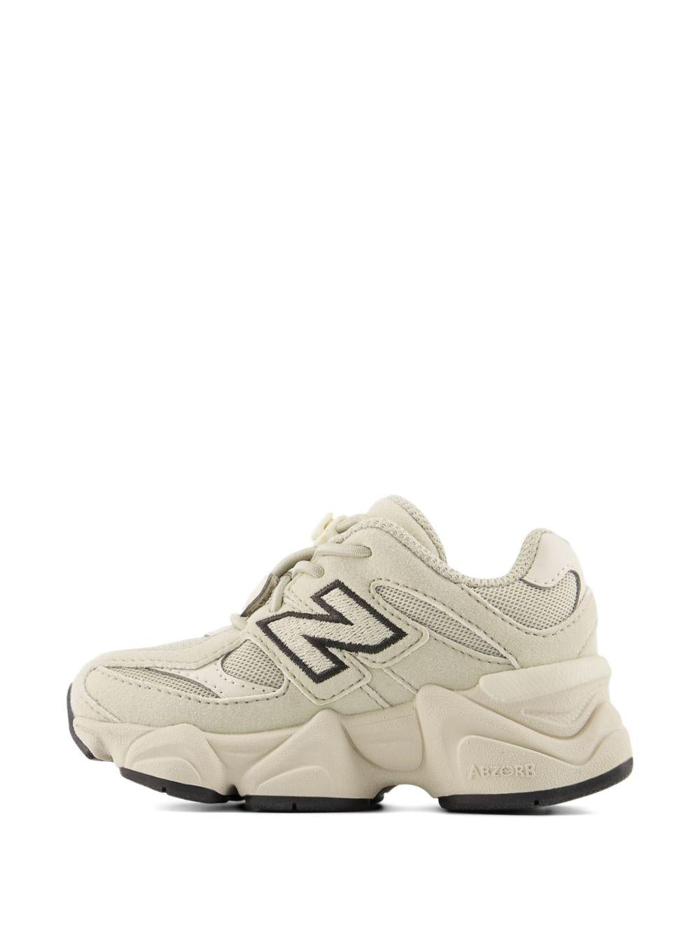 Sneakers 9060 per bambini New Balance Kids bianche con tomaia in rete I9060 2EA NEW BALANCE KIDS