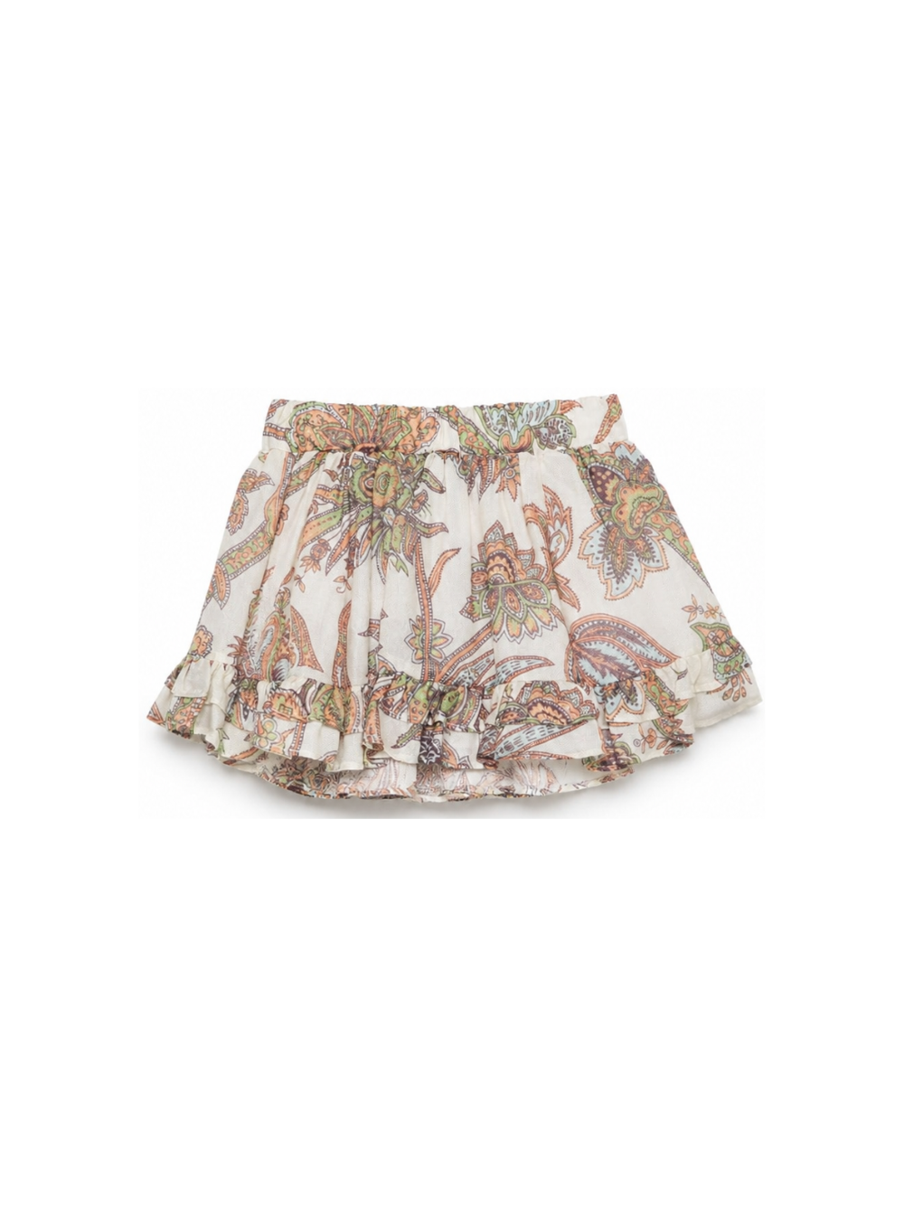 Gonna per neonata Etro Kids beige con stampa Paisley all-over GZ7020 K0315 957MC ETRO KIDS