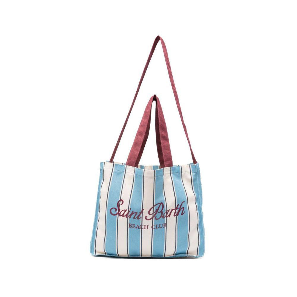 Borsa tote Essential Bag N MC2 Saint Barth multicolore con motivo a righe EBAGN007 07578L MC2 ST. BARTH KIDS