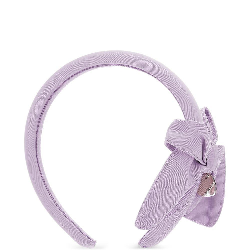 Cerchietto per bambina Monnalisa Kids viola con fiocco sul lato 17H002 8095 0063 MONNALISA KIDS