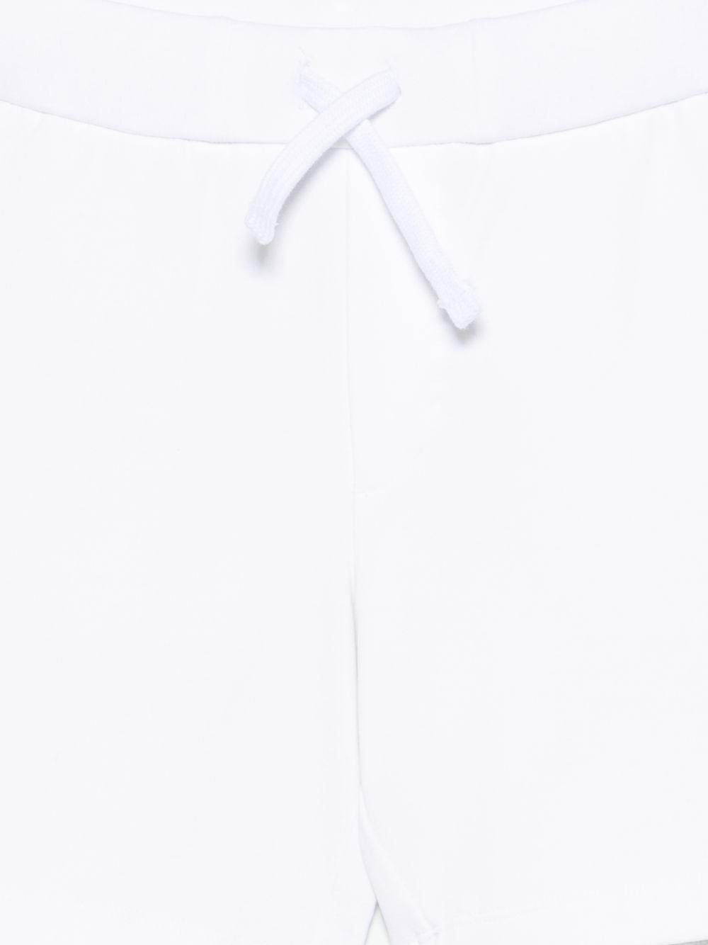 Shorts per bambino Paul & Shark Junior bianco con coulisse WUQ004LDA60 10101 PAUL & SHARK KIDS