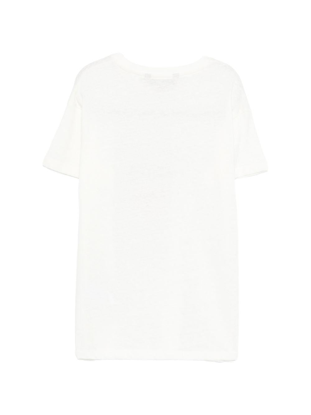 T-shirt per bambina Konges Slojd bianca con stampa grafica ciliegia KS104784 OFF WHITE KONGES SLOJD KIDS