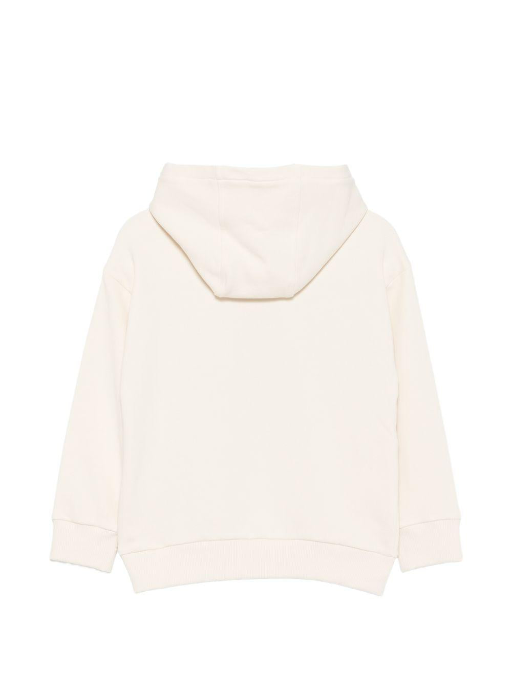 Felpa per bambino Versace Kids beige con stampa grafica 10249501A18126 2YE00 VERSACE KIDS