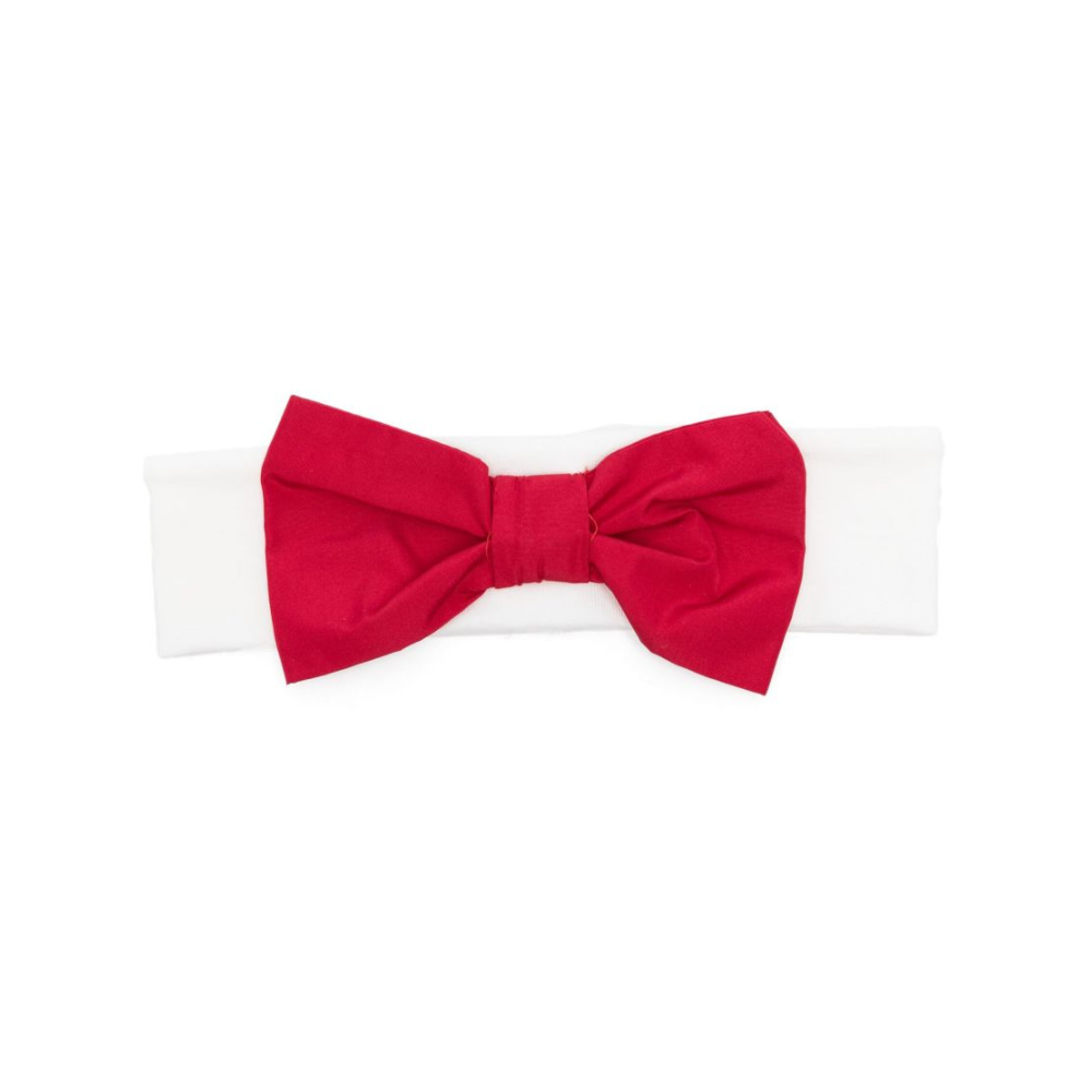 Fascia per neonati La Stupenderia bianca con fiocco 1ABFA04 S31 LA STUPENDERIA KIDS