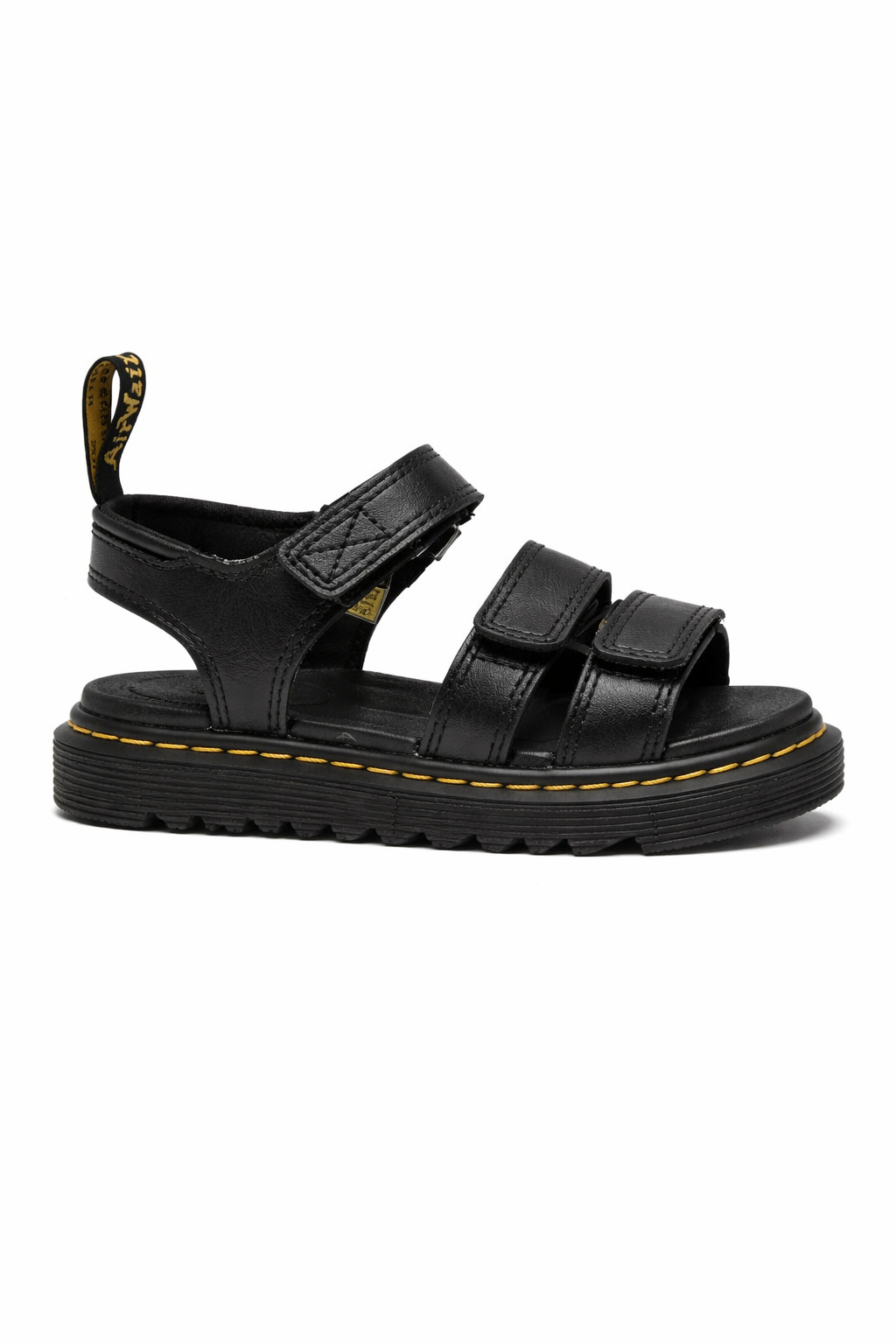 Sandali Claire per bambina Dr. Martens Kids neri con punta smussata aperta 26675001 KLAIRE Dr martens kids
