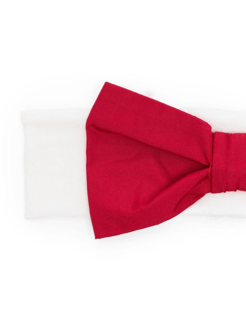 Fascia per neonati La Stupenderia bianca con fiocco 1ABFA04 S31 LA STUPENDERIA KIDS