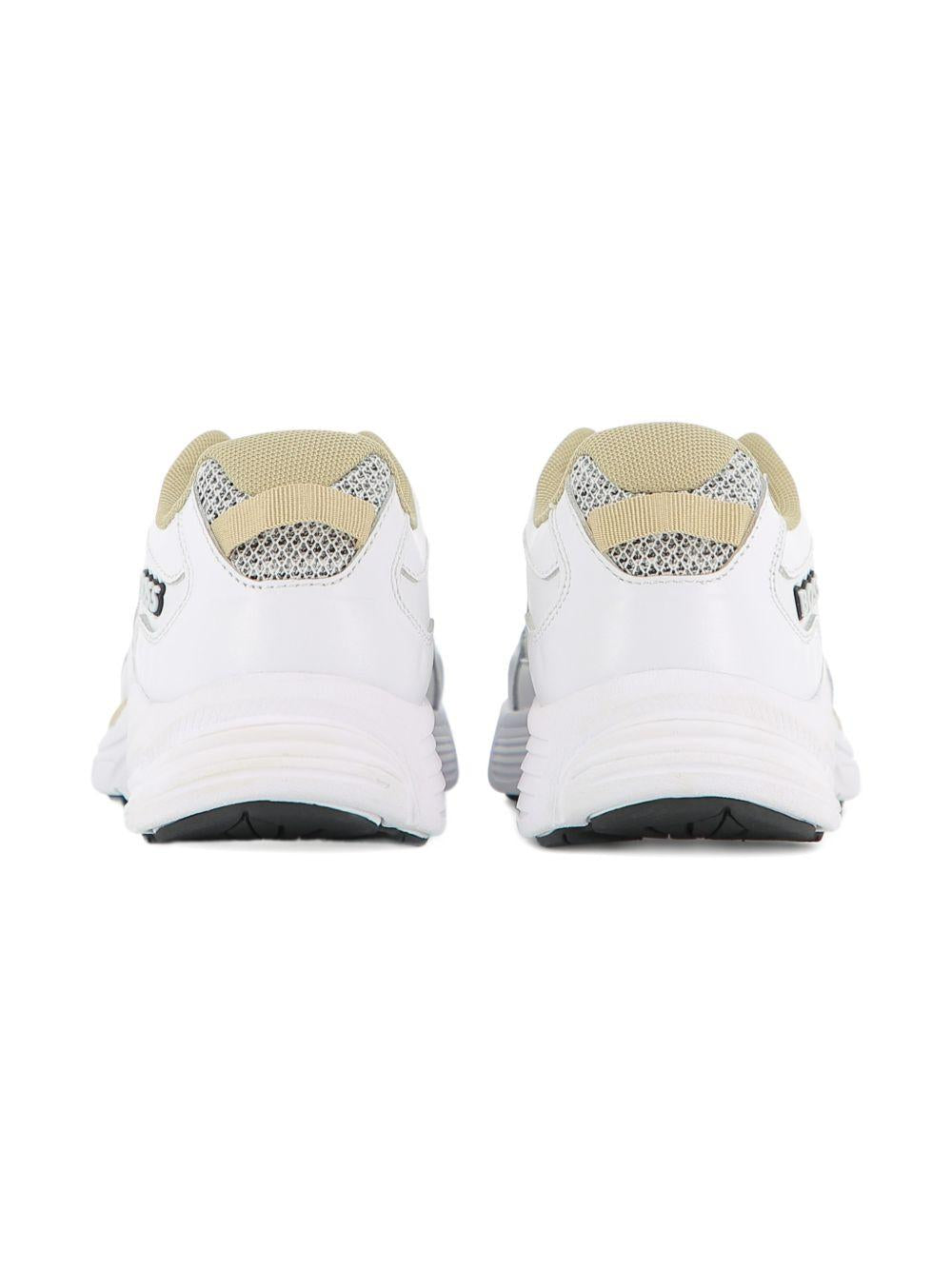 Sneaker da bambino Boss Kids bianche con disegn a inserti J52815 10P BOSS KIDS