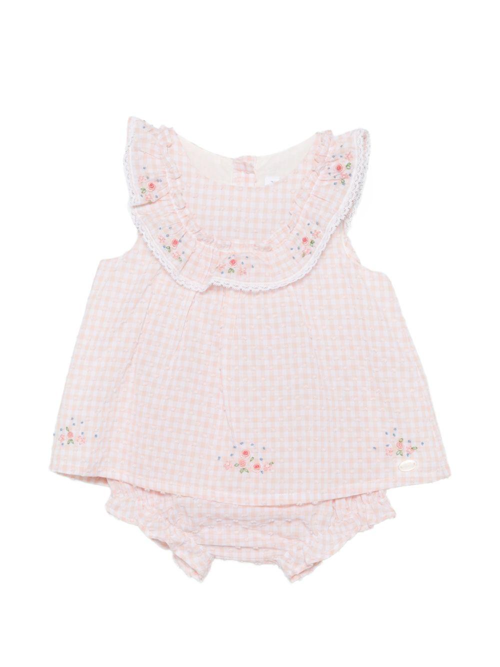 Set due pezi per neonata Tartine & Chocolat rosa chiaro con dettaglio a fiori CC37040 30 TArtine & Chocolat KIDS