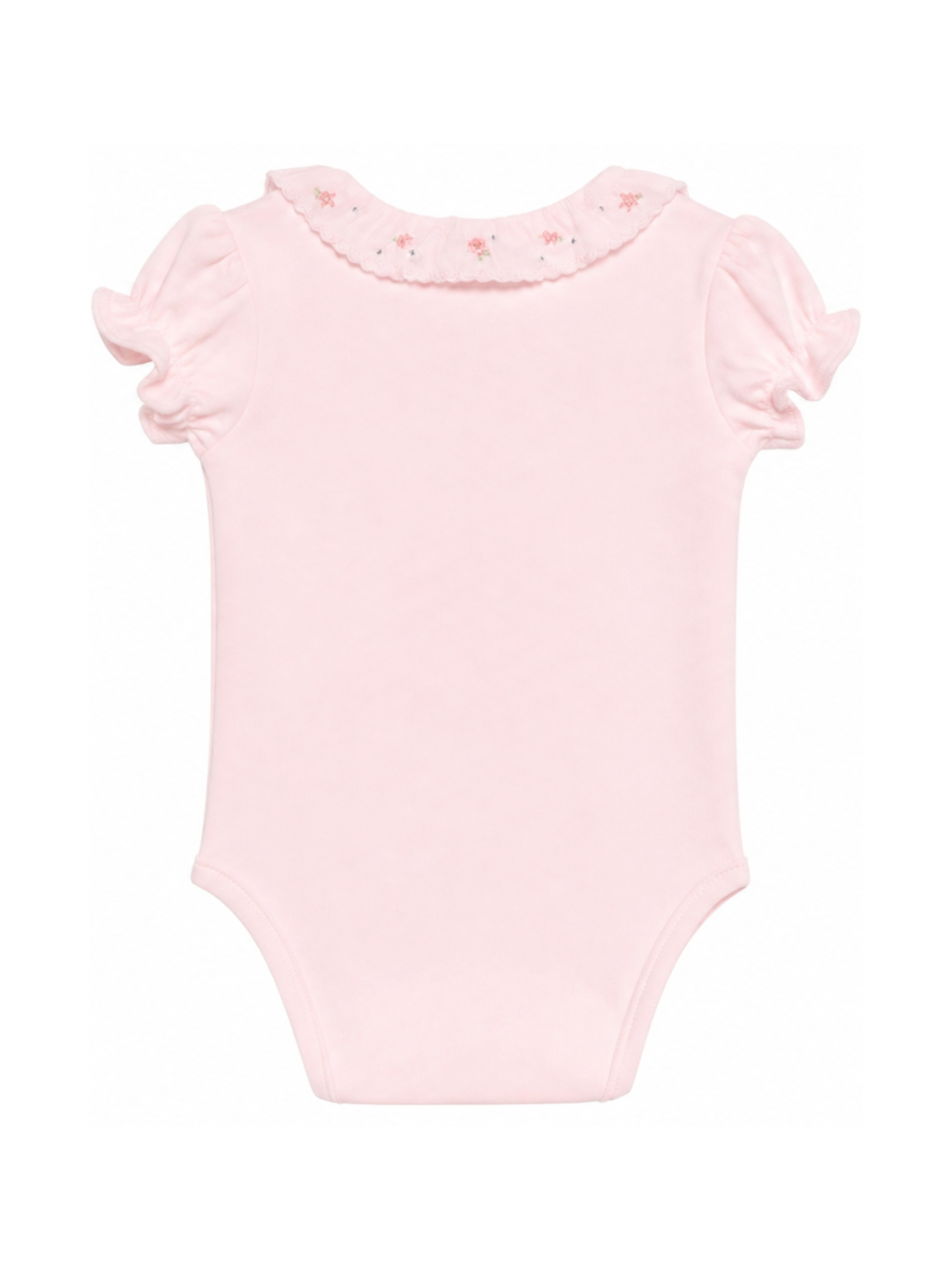 Tutina per neonata Tartine Et Chocolat rosa con colletto alla Peter Pan CC11010 30 TArtine & Chocolat KIDS
