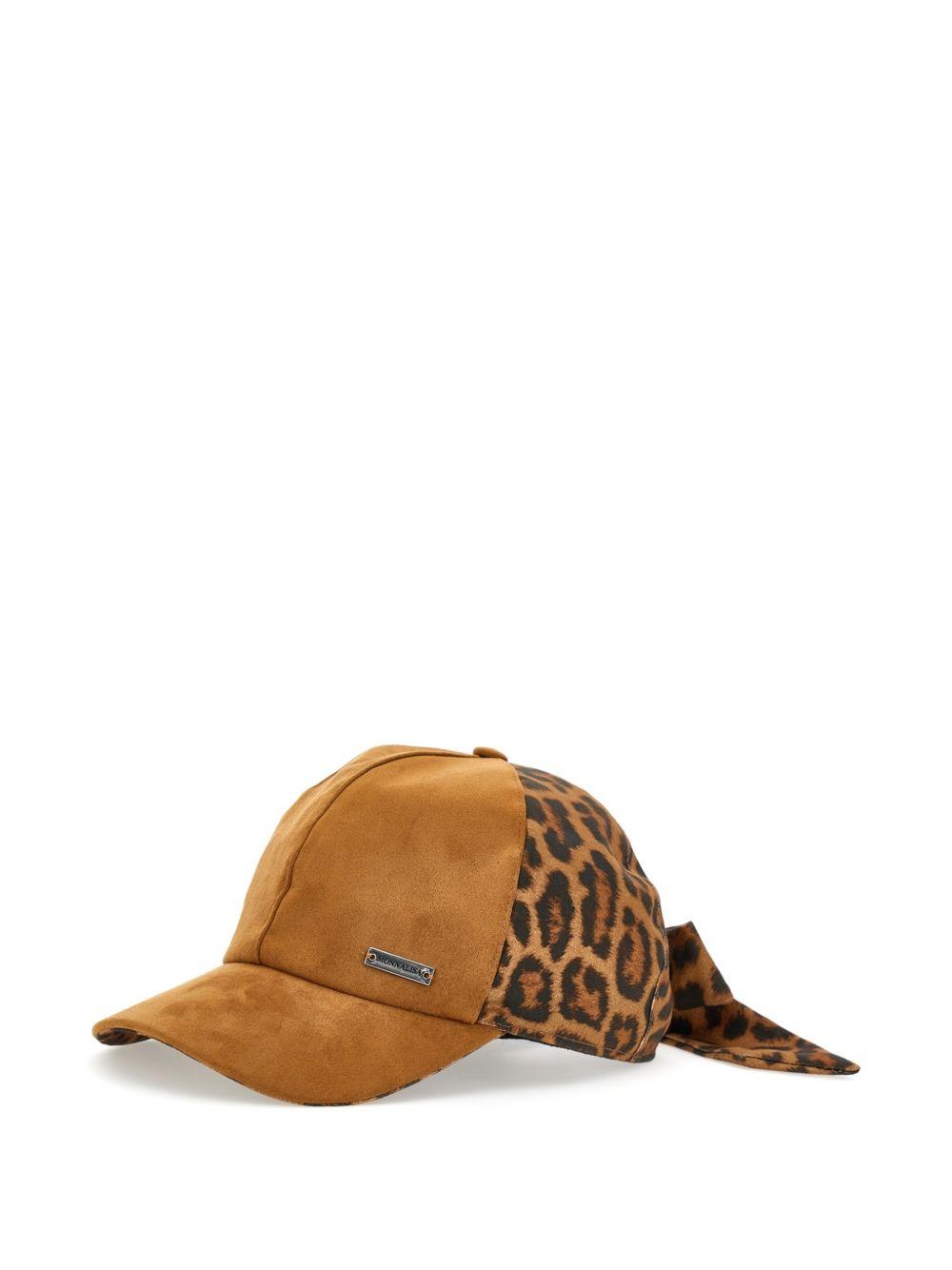 Cappello da baseball per bambina Monnalisa Kids marrone con fiocco 49H001 8404 0005 MONNALISA KIDS