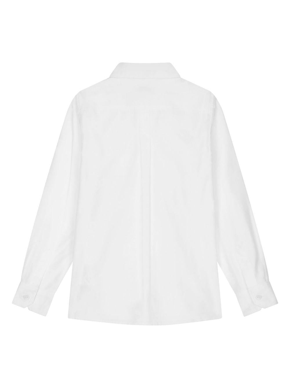 Camicia per bambino Dolce & Gabbana Kids bianca con colletto classico L43S23 FJ5GU W0800 DOLCE & GABBANA KIDS