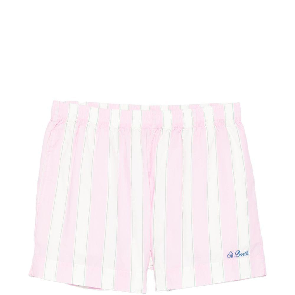 Shorts per donna MC2 Saint Barth multicolore con design a righe MEA002 00897L MC2 ST. BARTH
