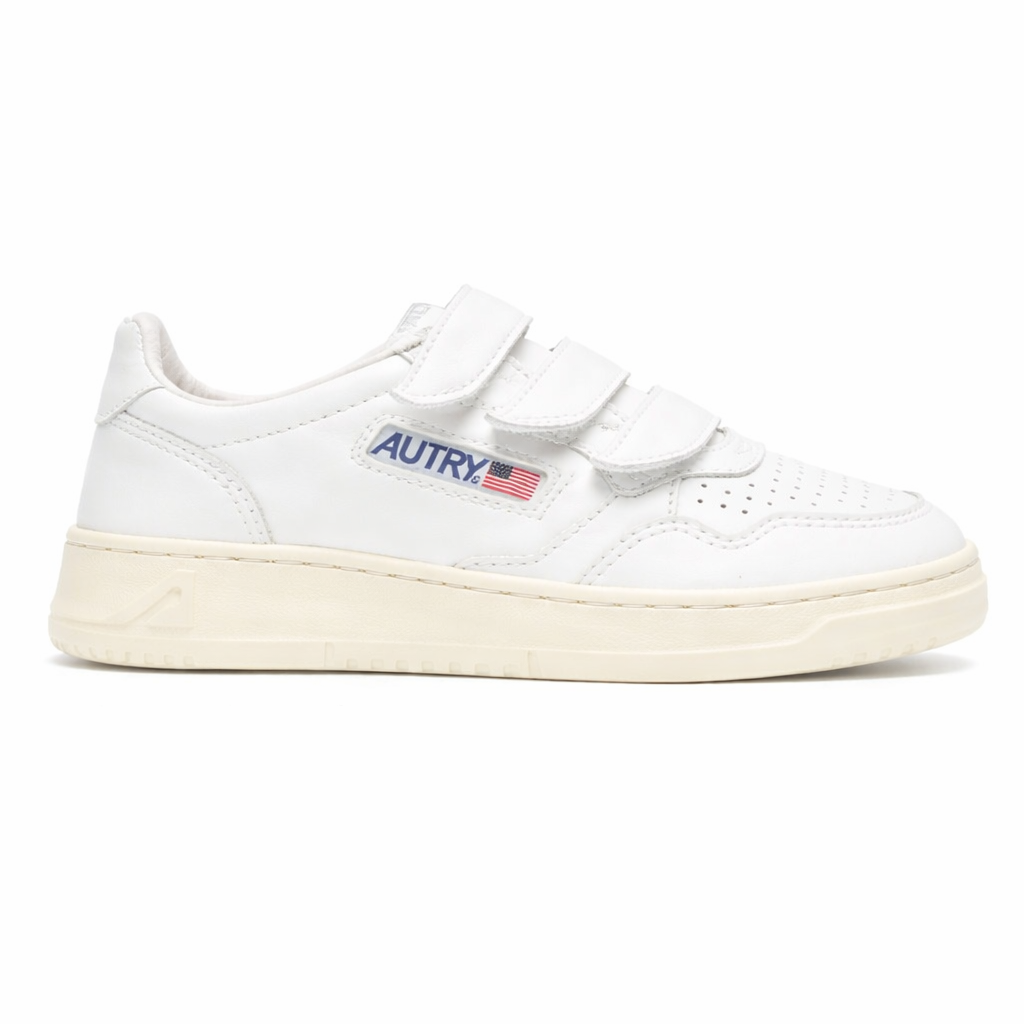 Sneakers Medalist per bambini AuTRY Kids bianche con dettaglio logo KILK FF03 AuTRY KIDS