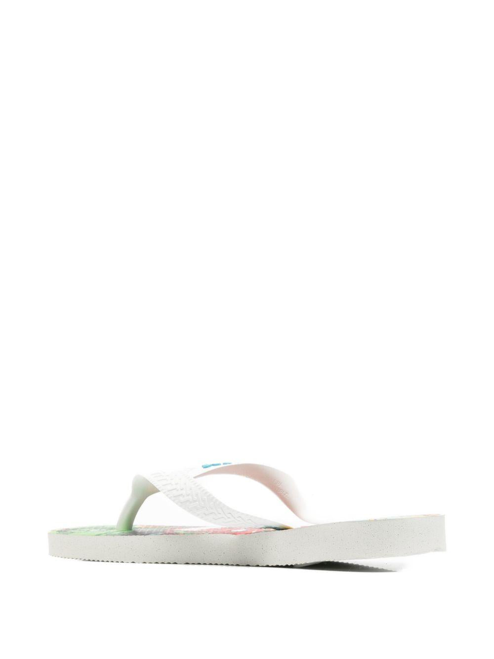 Infradito per bambino Havaianas Kids x Marvel bianco con logo in rilievo 4148300 7854 HAVAIANAS KIDS