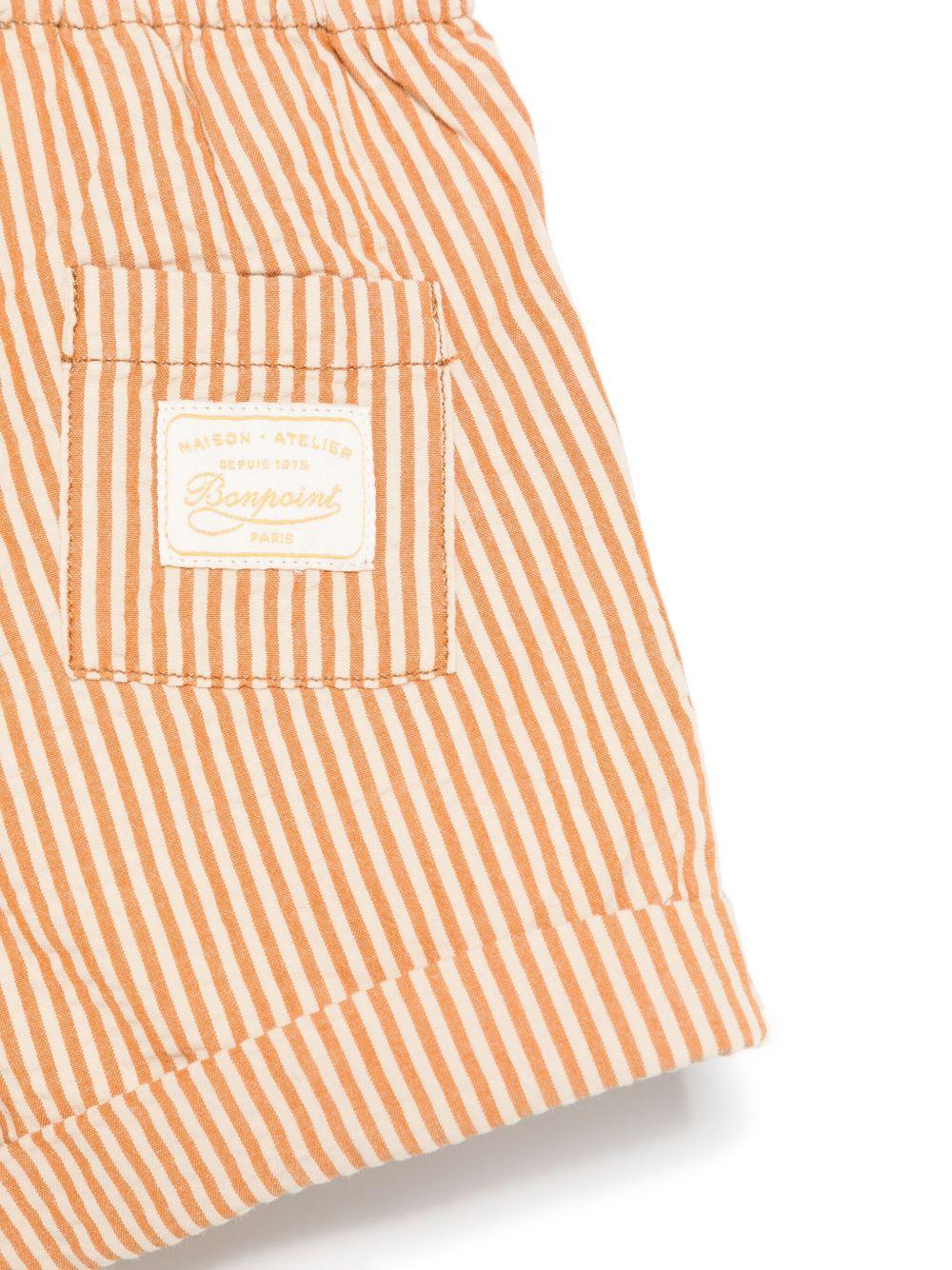 Shorts Ecady per neonato Bonpoint arancione con tasca sagomata S05YBEW00006 267A BONPOINT KIDS