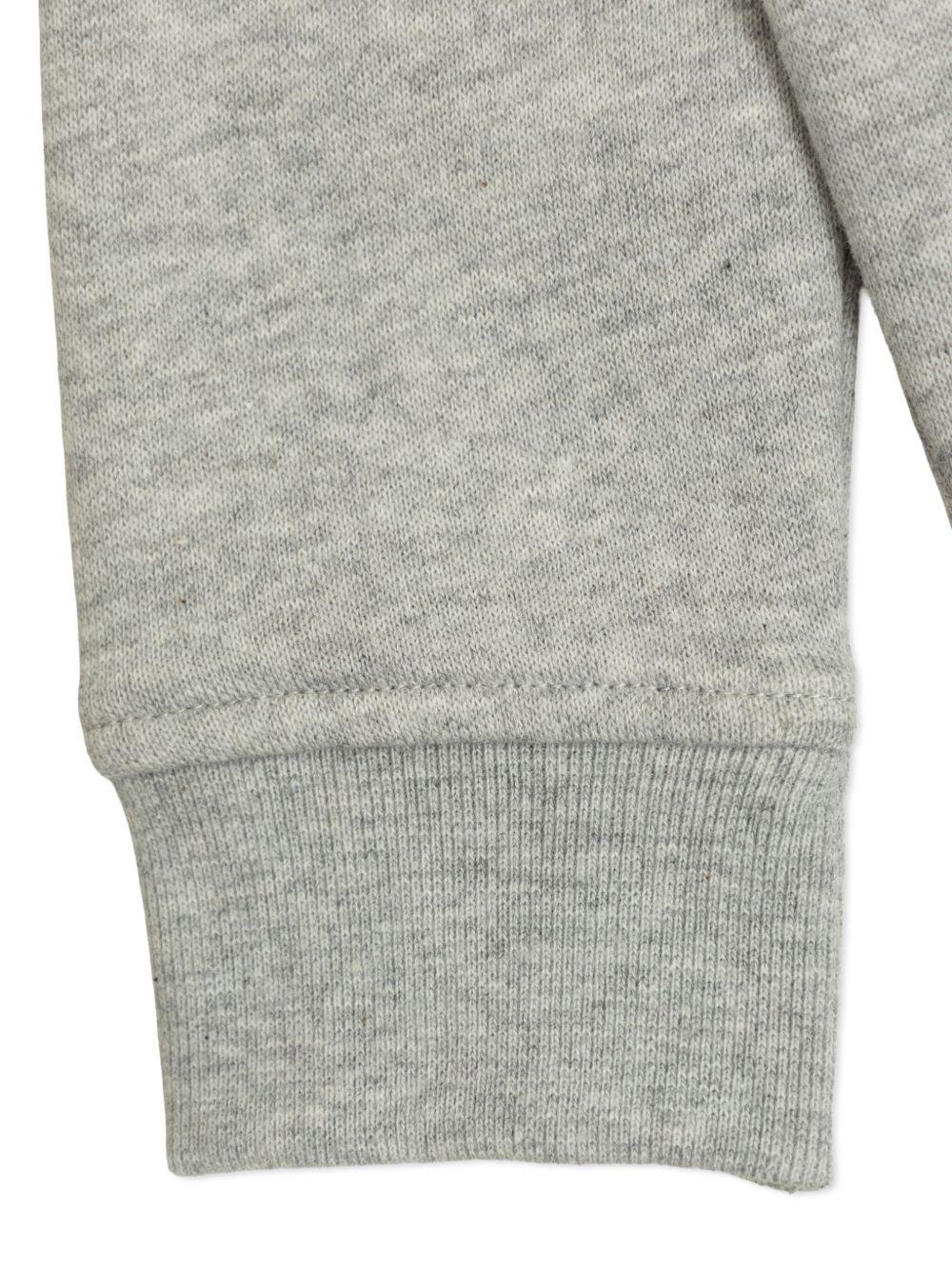 Felpa per neonato Stella McCartney Kids grigia con motivo Bear TX4630 Z0453 807 STELLA McCARTNEY KIDS