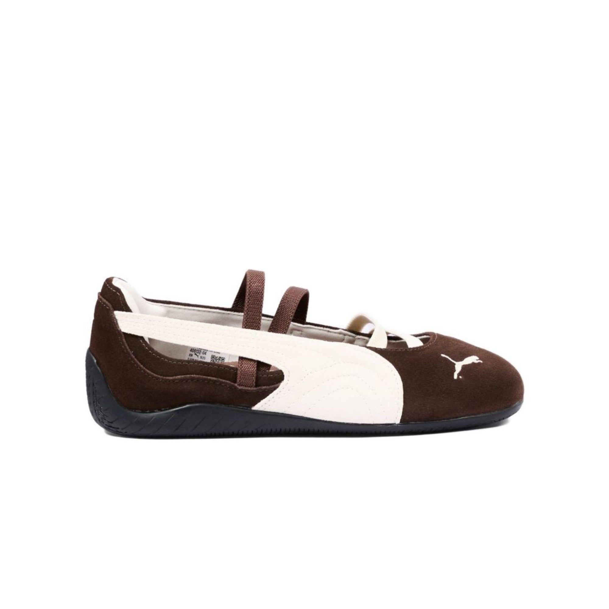 Ballerine per bambina Puma Kids marrone con cinturino 406884 04 PUMA KIDS