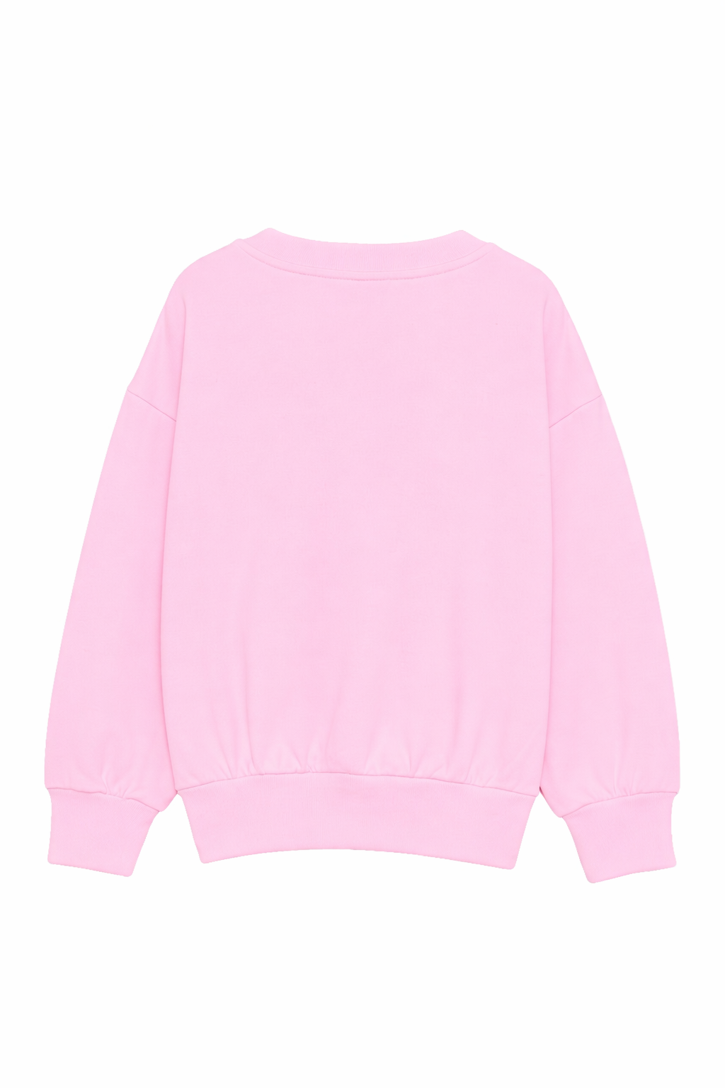 Felpa per bambino Moschino Kids rosa con logo sul davanti HUF09NLCA32 51473 MOSCHINO KIDS