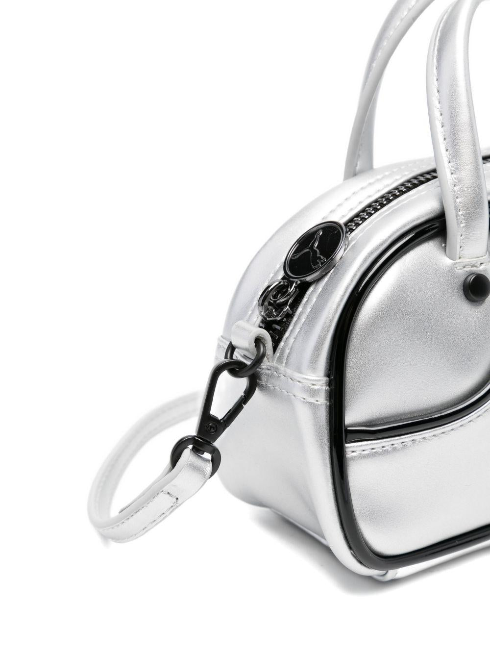 Borsa per bambina Puma Kids argento con manici superiori color argento 92485 01 PUMA KIDS